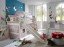 Infans halbhohes Spielbett mit kurzer Rutsche