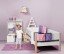 Manis-h Beispiel mit anderen Taschen an einem flachen Bett