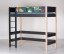 Manis-h Hochbett mit Designer-Absturzsicherung Print Graffiti