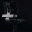 Aeris 3Dee mit Basis in Aluminium schwarz (Beispielbild)