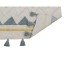 Waschbarer Teppich Azteca Natural Vintage Blue, 120 x 160 cm