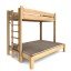De Breuyn Twin-over-full Etagenbett, Aufbau als Teenagerbett