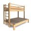 De Breuyn Twin-over-full Etagenbett, Aufbau als Spielbett