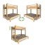 destyle Twin over full Etagenbett Buche massiv 