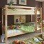 Beispielbett in natur