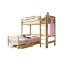 Infans Kombination aus Hochbett & Liege 
