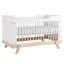 Bild zeigt vorherige Version Babybett mit Metallsprossen.