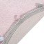 Waschbarer Teppich Bubbly Soft Pink, (Ø 120cm) 