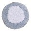 Pouf Marshmallow Round in Light Blue