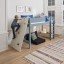 Manis-h Hochbett Ask mit Kletterwand als Ambientebild