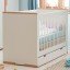 Nature Kid Chat Babybett 70 x 140cm mit Bettkasten (extra Zubehör)