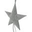Dekoration Big Star - Grey Knit (gestrickt)