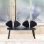 Kindersitzbank Mouse Bench in Black (2 - 5 Jahre)