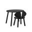 Kindertisch Mouse Table in Black (2 - 5 Jahre)