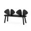 Kindersitzbank Mouse Bench in Black (2 - 5 Jahre)