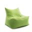 Sitzsack-Sessel cubic love seat in grün