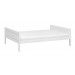Lifetime Jugendliege 140cm breit in deckend weiß
