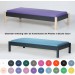 Das Bett ist in diesen Farben  bzw. in Kombination mit Pfosten in Buche natur erhältlich.