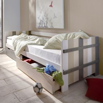 Merlin Funktionsbett mit 2 Bettkästen, multicolor