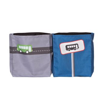 2 Betttaschen Traffic