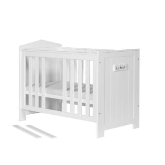 Marcella Babybett, weiß, 60 x 120cm, MDF