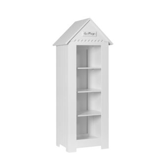 Marcella kleines Regal, weiß, MDF