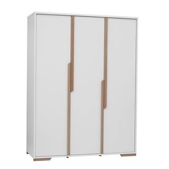Chat Kleiderschrank, 3-türig, weiß 
