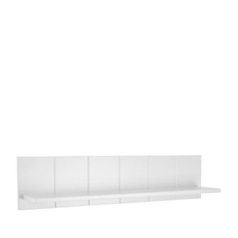 Almo Wandregal 91 x 21,2 cm, weiß