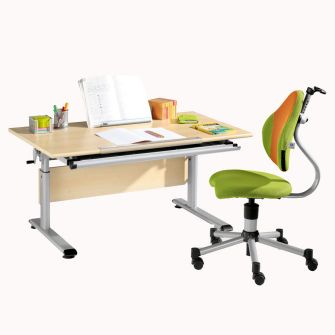 Marco 2 Ahorn Dekor, Schreibtisch (120 cm Breite)