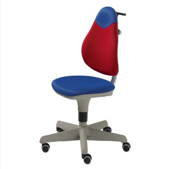 Drehstuhl Pepe blau/blau-rot