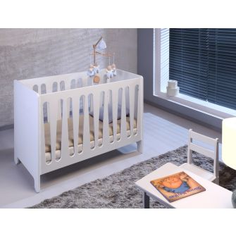 Moon Babybett / Sofabett in weiß, 60 x 120cm, MDF