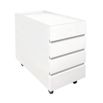 Ziggy Rollcontainer weiß