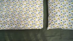 Jugendbettwäsche - Lazou Blanc/ Multi Vintage (80/80cm und 135/200cm)