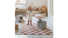Waschbarer Teppich Küchenfliesen Toffee