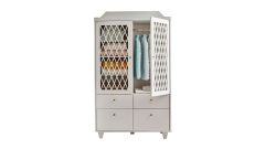 Kleiderschrank Harlequin in Light Sand