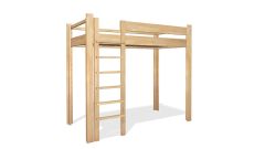 destyle Jugendhochbett DBB 100 D - (Leiter seitlich) 90x200cm