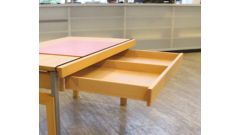 Schubladen für Schreibtisch Ziggy 854 mit durchgehender Tischplatte