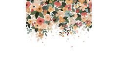 Fototapete - Lush Flowers (Vliestapete)