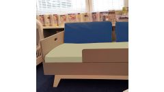 Rückenkissen uni blau (2er Set)
