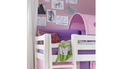 Rückenkissen uni lila (2er Set)