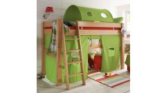 KIDS / TOBY Bettvorhangset 902a für mittelhohe Spielbetten, 4-tlg (H 104 cm)