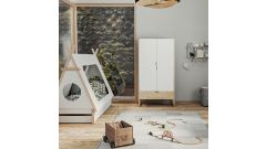 Kleiderschrank Laslo 2-türig