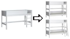 Umbausatz von halbhohem Spielbett zu Etagenbett