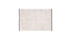 RugCycled - Waschbarer Teppich ABC M, in 140 x 200 cm