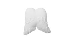 Kissen Angel Wings in weiß