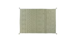 Waschbarer Teppich Tribu Olive XL, 200 x 300 cm