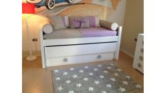 Teppich Stars Grey-White
