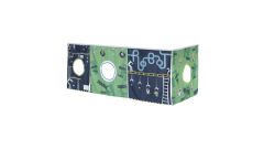 Spielvorhang Robot, interaktiv