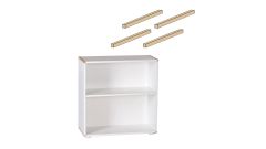 4 Buche-Leisten für Schränke, Regale u. Kommoden