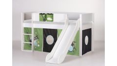 Spielbett Loke mit Rutsche, snow white